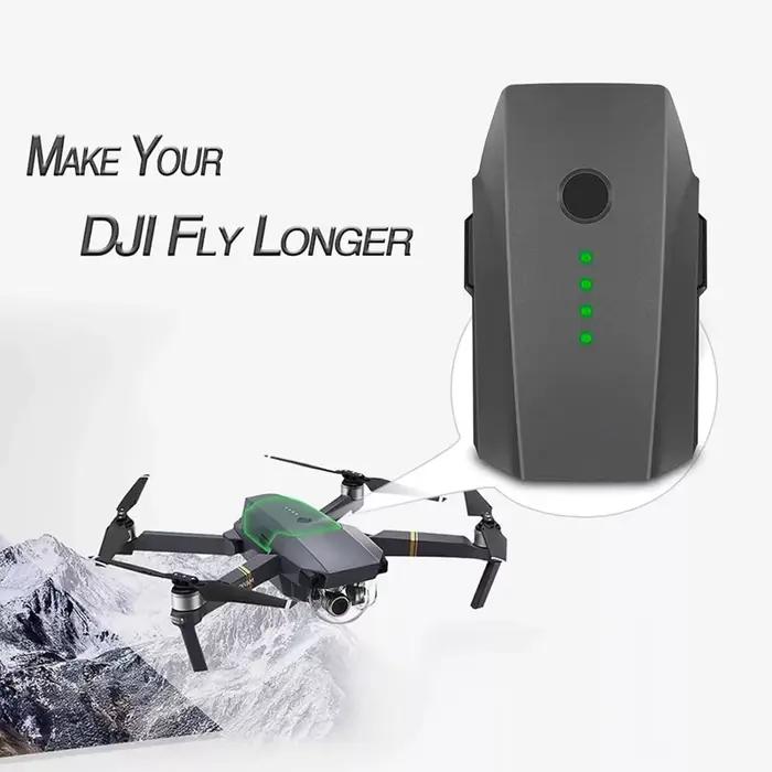 Batterie de importateur compatible avec Mavic Pro, Platinum, Alpine White, accessoires de vol intell