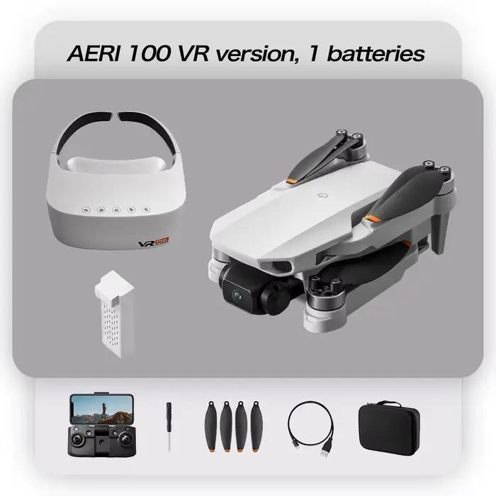 Le drone Aeri 100VR est utilisé pour la photographie aérienne, le positionnement par flux optique, u
