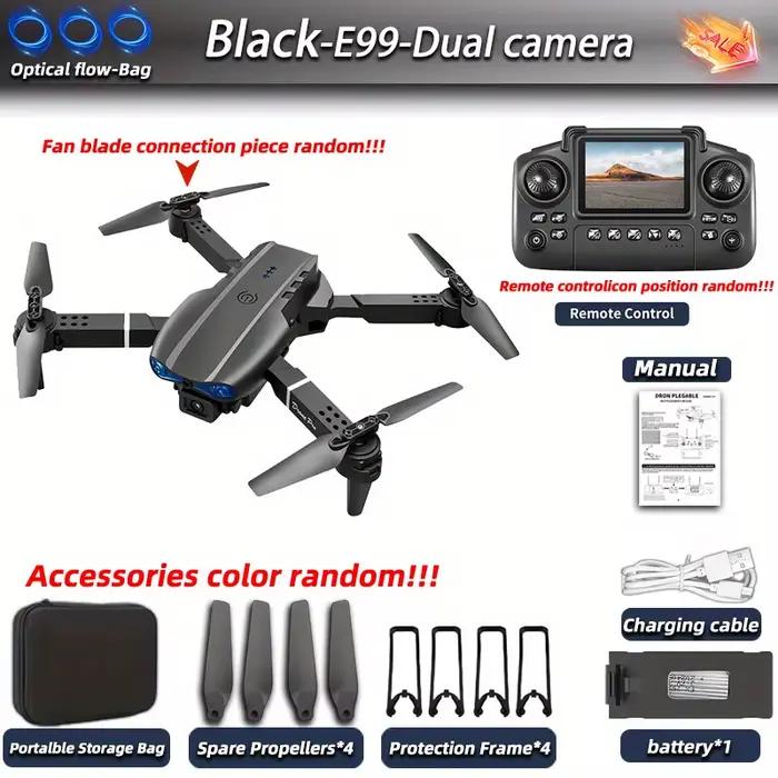 Nouveau Drone à distance avec écran 2026 E99 |   Double caméra HD FPV en temps réel |   Cadeau de fe