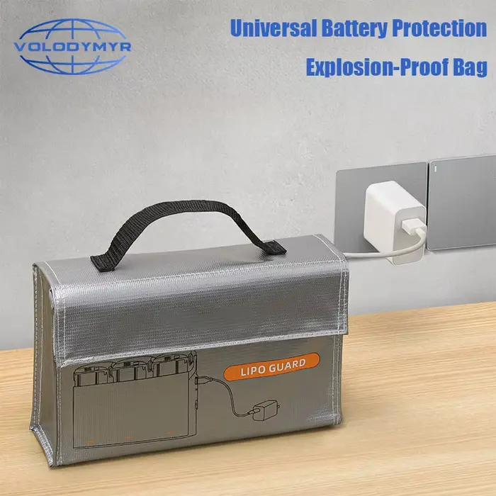 VOLODYMYR Drone LiPo batterie sac de sécurité pour DJI Neo/Mini 4K/3 4 Pro batterie Charge Hub sac d