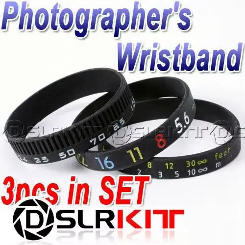 SET de bracelets pour photographe/lentille d'arrêt Zoom Creep/ouverture + mise au point + longueur f