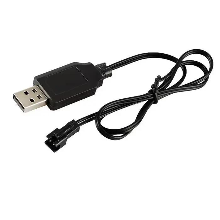 Câble de chargeur Usb RC pour batterie au Lithium 3.7V, câble de chargement SM-2P, voiture, avion, h
