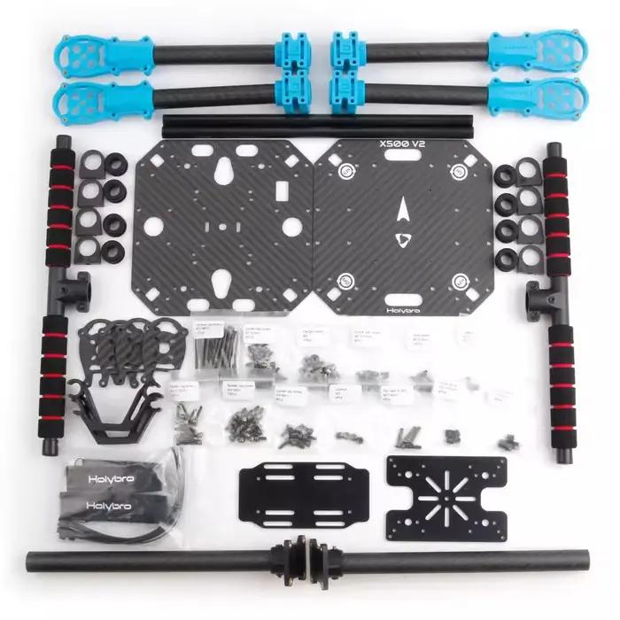 Kit complet Holybro X500 V2 pour drone, kit d'alimentation 4 axes, kit prêt à voler (ARF)