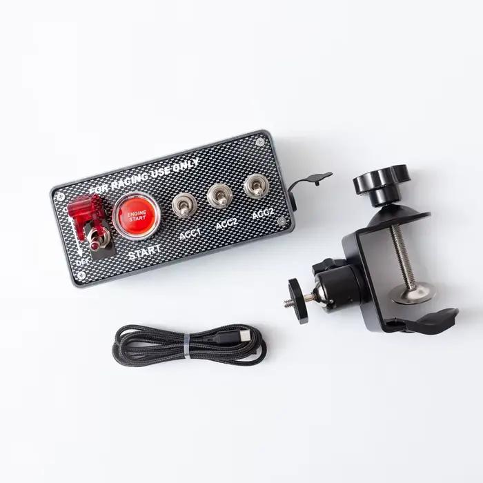 Panneau de commande d'allumage pour simulateur PC USB, jeux de course ETS2 ATS Assetto Corsa ACC, bo