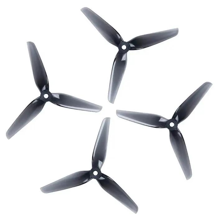 Hélice de course HQ R42 5142 5.1 pouces 3 lames gris clair Orange, moteur XING 2207 pour Drone FPV