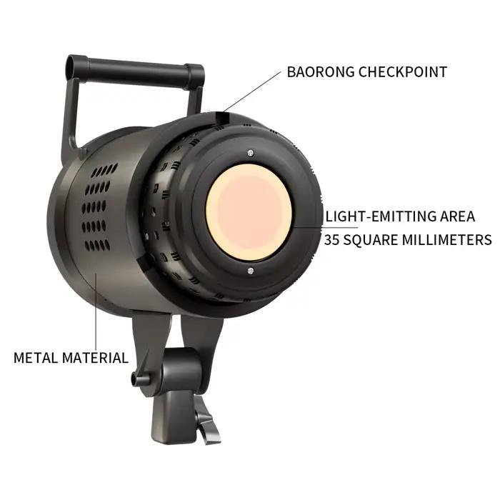 135W photographie 8300 CY LED lumière vidéo lumière du jour lampe solaire équilibrée pour Portrait F
