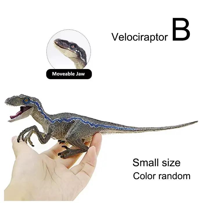 Jouet dinosaure Velociraptor pour enfants et amateurs de dinosaures, dinosaure Super Raptor avec mâc