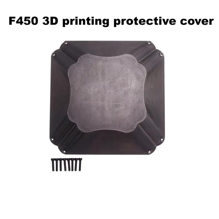 Châssis de drone avec couvercle de protection pour multicoptère RC 4 axes, quadricoptère FPV, hélico