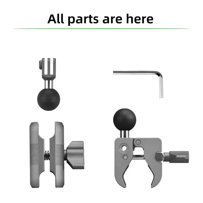 FANAUE support de caméra d'action stabilisateur de cardan rush moto vélos ATV UTV accessoires de Sco
