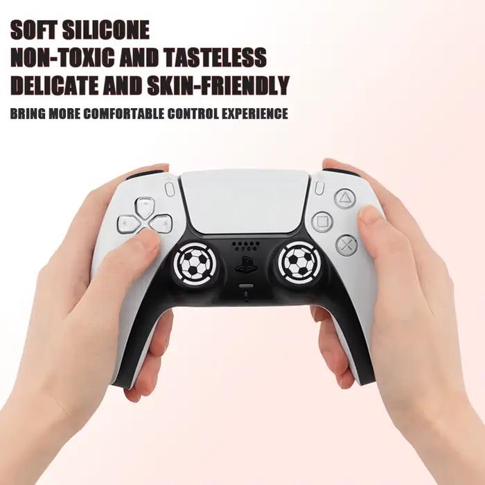 Capuchon de poignée de bâton de pouce, housse de Joystick pour Sony Dualshock 5/4/3 PS5 PS4 PS3 Slim