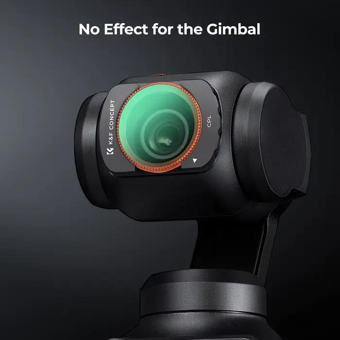 Filtres pour caméra sportive K&F CONCEPT pour DJI Osmo Pocket 3 UV CPL ND/PL Black Mist 1/4 ND2-32 N