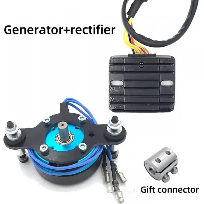 Kit de générateur de drone DLE 180W, moteur de générateur électrique triphasé avec Module de régulat