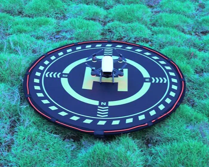 Tapis d'atterrissage pour Drone 70CM avec lumières LED pliables, pour dji mavic Pro Air Spark Mavic 