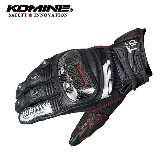 Gants de course de moto pour hommes, Gants en cuir, Été Respirant Hurbike GufamilMoto Motocross Cycl