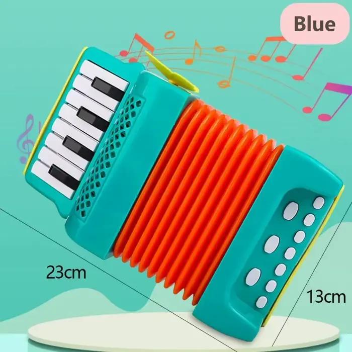 Accordéon musical pour enfants, jeu d'intérieur et d'extérieur, instruments de musique, jouets éduca