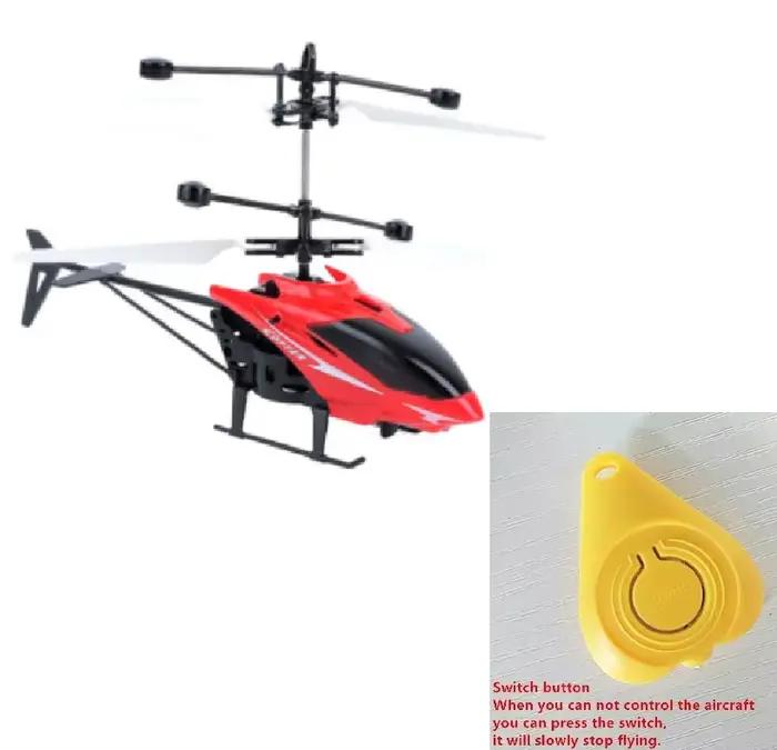 Mini importateur quadricoptère RC, avion à induction infrarouge, hélicoptère volant, lumière clignot