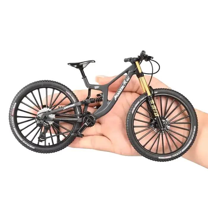 Nouveau modèle 1:8 Mini vélo en alliage moulé sous pression en métal jouet vélos Absorption des choc