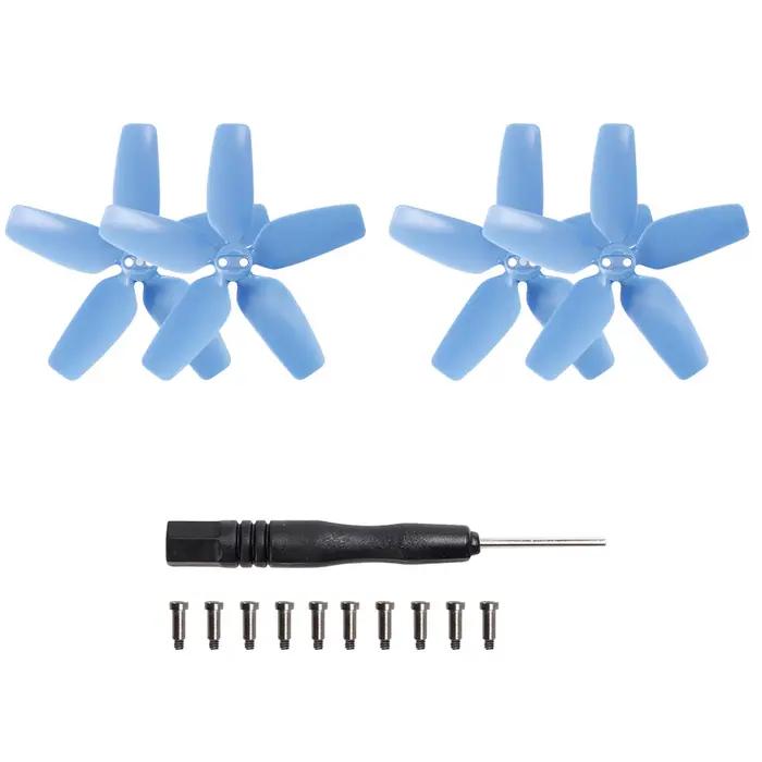 4 hélices à 5 pales pour drone DJI Avata, pales colorées, ventilateurs de remplacement avec vis, tou