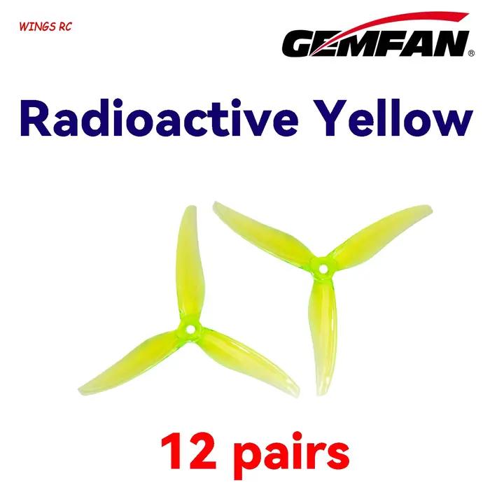 Gemfan-Hélice Leic-Blade pour importateur de course FPV, accessoires de moteur sans balais, Fury 513