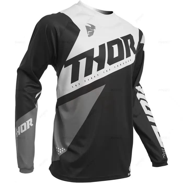 Maillot de vélo de montagne pour course de cross-country, manches courtes, t-shirt de descente, mail