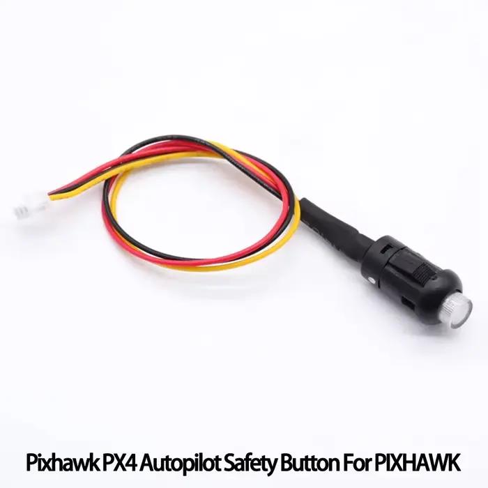 Bouton de sécurité Pixhawk PX4 avec voyant LED rouge pour contrôleur de vol, pilote automatique, dro