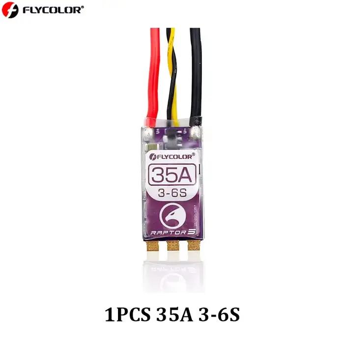 FLYCOLOR Raptor5 20A 35A 45A 50A multi-rotor sans balais ESC 3-6S 32 bits G701 PWM 128K pour Drone d