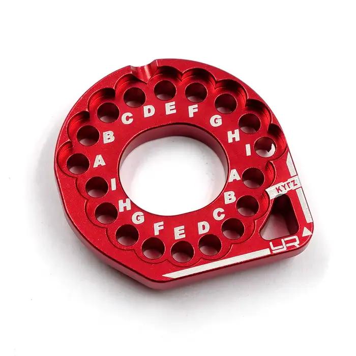 YEAH RACING MONTAGE DE MOTEUR EN ALUMINIUM POUR KYOSHO FAZER MK2 # KYFZ-009RD