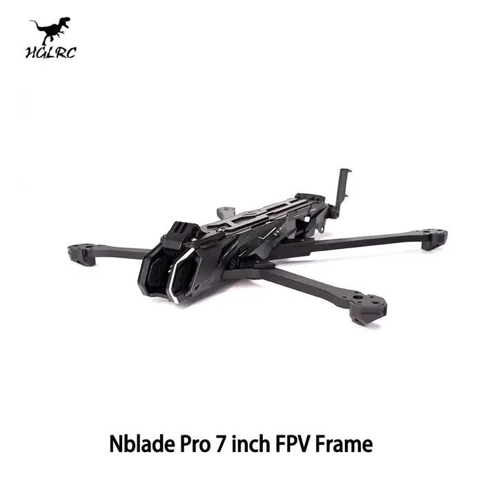 Châssis haute performance de 7 pouces, HGLRC Nblade Pro pour drone FPV à longue autonomie avec point