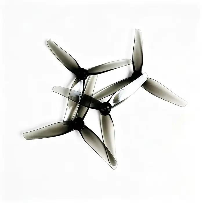 Hélices HQ T3.5X2.5X3 à 3 pales, grises, lot de 4, en polycarbonate pour drone de 3,5 pouces