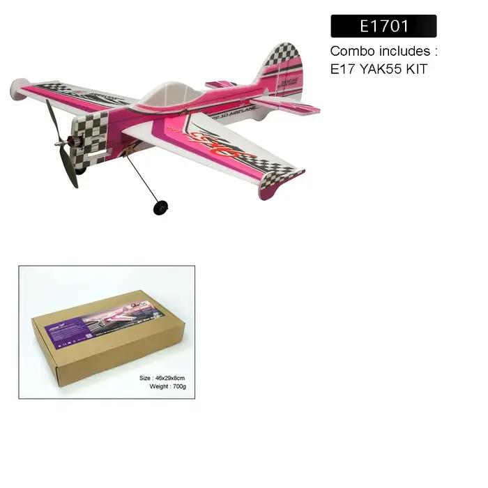 Real Hawk EPP Yak55 Foam 3D Avion, Envergure 800mm, Radiocommande, Modèle d'avion RC
