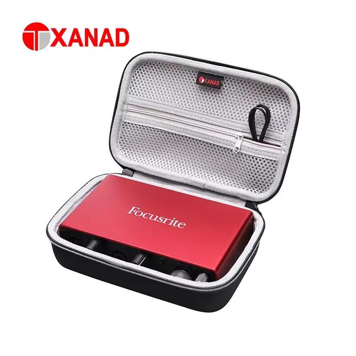 XANAD étui de voyage rigide pour Focusrite Scarlett 4i4 3ème génération Interface Audio USB sac de r