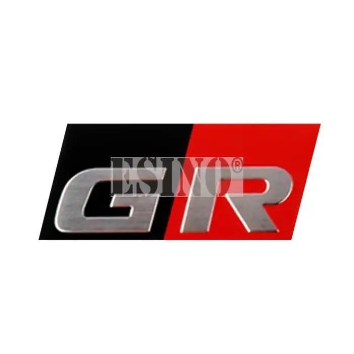 Nouvel emblème adhésif en alliage d'aluminium 3D Gazoo Racing GR GR Sport pour Toyota Supra AE86 GT8