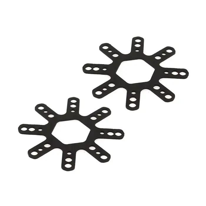Carte adaptateur de Drone FPV, 2 pièces, pas 30.5/25.5/20mm, trou de montage M2 M3, plaque en Fiber 