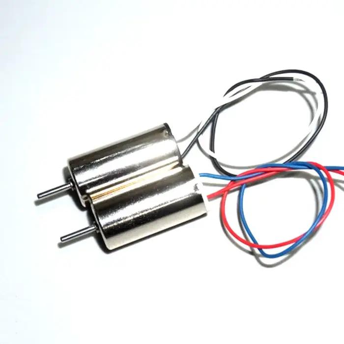 Moteur RC 1020 brossé sans noyau, 10x20mm, avec hélice, 7.4V, haute vitesse, grand couple, radiocomm