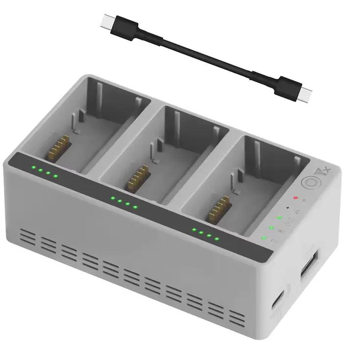 Hub de charge de batterie pour drone DJI Lito 1/X1, trois canaux, batterie bidirectionnelle, batteri