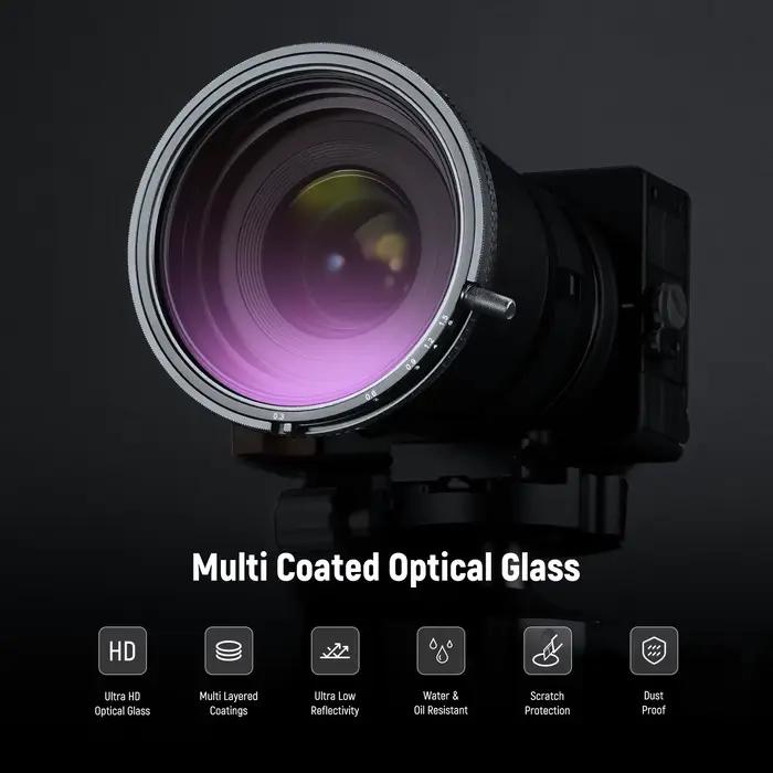 NEEWER Filtre ND variable True Colors ND2-ND32 et CPL, filtre polarisant circulaire et à densité neu