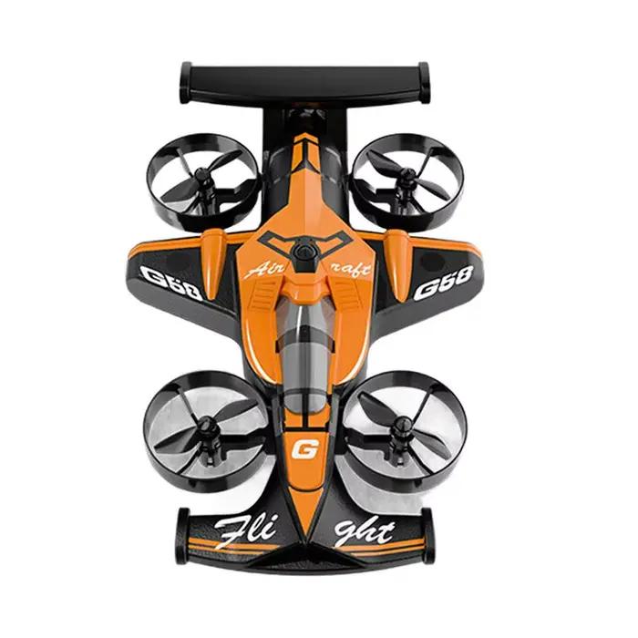 Quadcopter à dérive de cascade 2 en 1, véhicules aériens sans pilote double mode pour terre et air, 