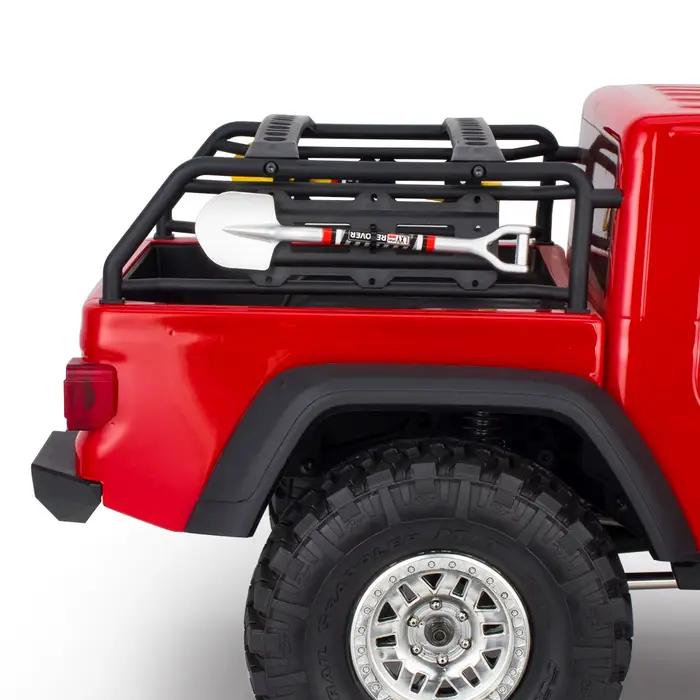 Décoration de pelle en métal simulée 105x25mm pour voiture sur chenilles 1/8 1/10 RC Axial SCX10 TRX