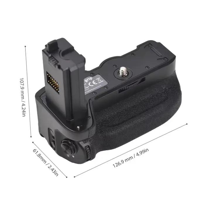 Support de poignée de batterie vertical VG-C4EM avec fentes de batterie pour touristes, Sony A9 II, 
