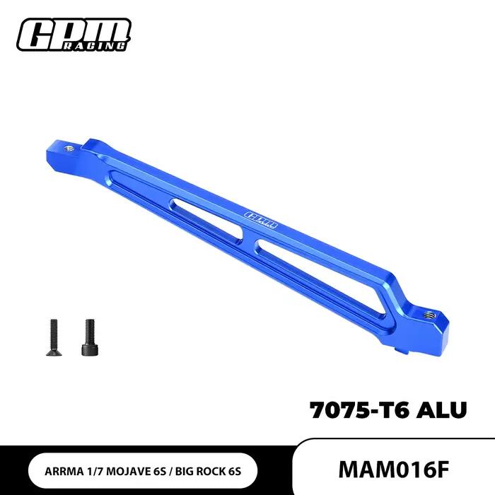 Attelle de châssis avant en alliage GPM 7075 pour ARRMA 1/7 Mojave V1/V2, Big Rock 6S,Fireteam 6S,1/