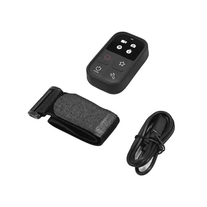 Télécommande sans fil pour GoPro Hero 8-12/Max, portée 50M, écran LED, dragonne Rechargeable par USB