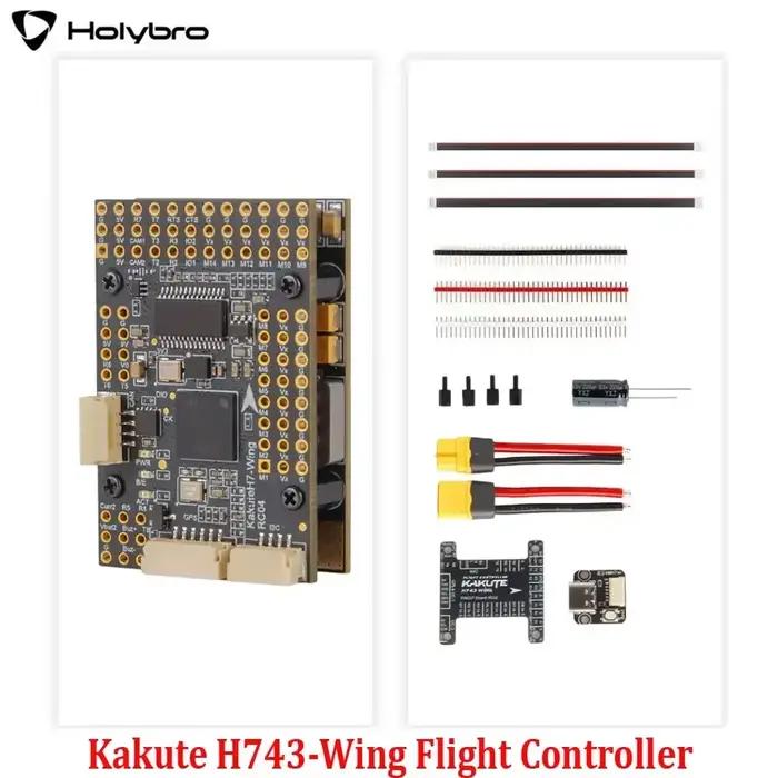 Le contrôleur de vol Kakute H743-Wing prend en charge INAV/ Ardupilot 3-8S LIPO avec GPS M9N/M10N po