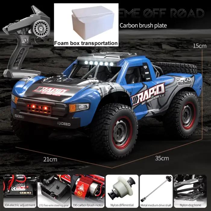 JJRC Q130 RC voiture désert 4WD camion tout-terrain 2.4G haute vitesse voiture de course dérive télé
