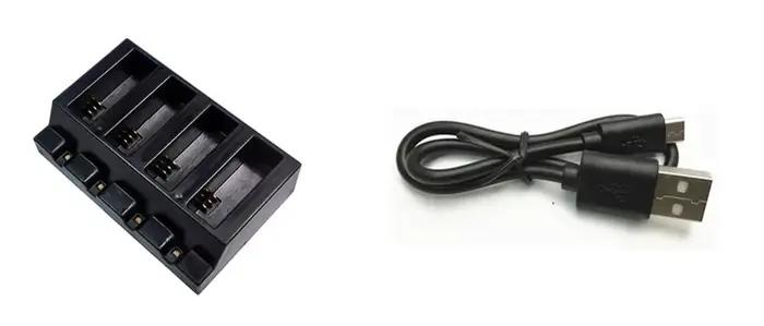 Batterie Lipo de remplacement et chargeur pour mini drones Parrot, 3.85V, 700mAh, Mambo Jumping Sumo