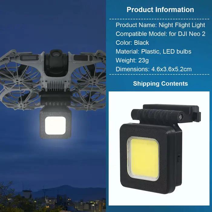 Train d'atterrissage LED pour Drone DJI Neo 2, accessoires, lumière de Navigation à dégagement rapid