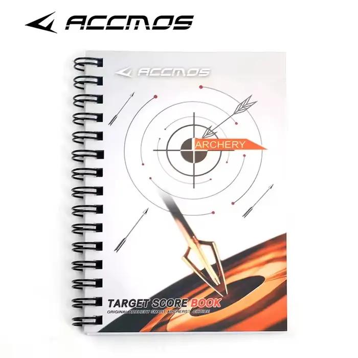 ACCMOS Jotter tir à l'arc livre de marquage cible Score cahier Points de tir quotidiens course Score