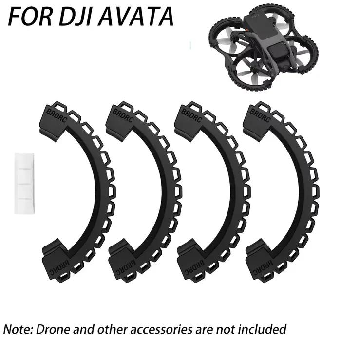 Protection d'hélices BRDRC pour drone DJI Avata, anneaux de protection anti-chute pour hélices