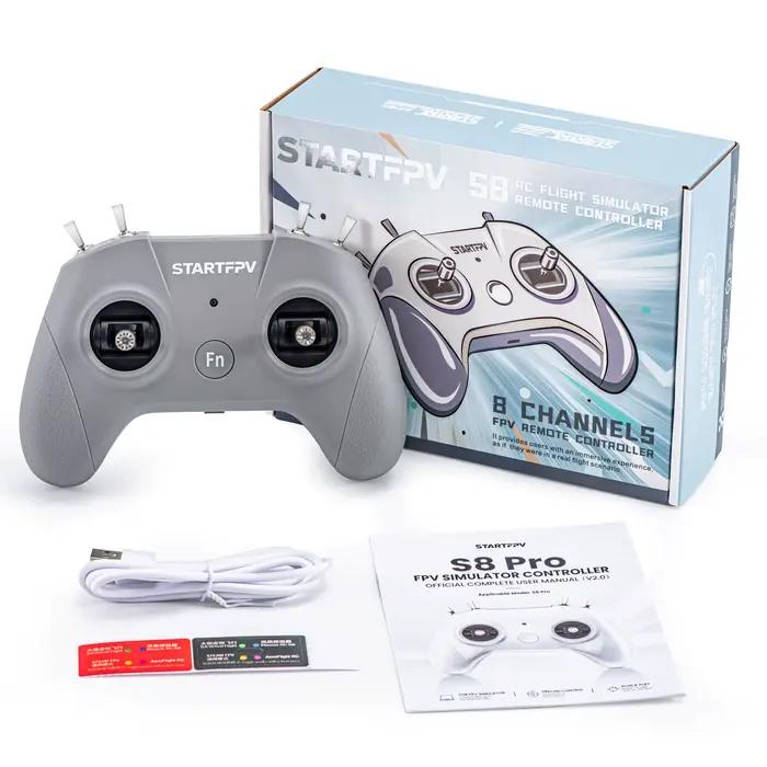 STARTRC S8 V3 FPV Drone simulateur télécommande poignée 4 Mode pour DJI Liftoff SkyDive RC simulateu
