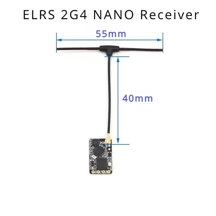 ELRS 2.4GHz NANO ExpressLRS récepteur ELRS longue portée BETAFPV NANO 2400 RX pour RC FPV Drone de c