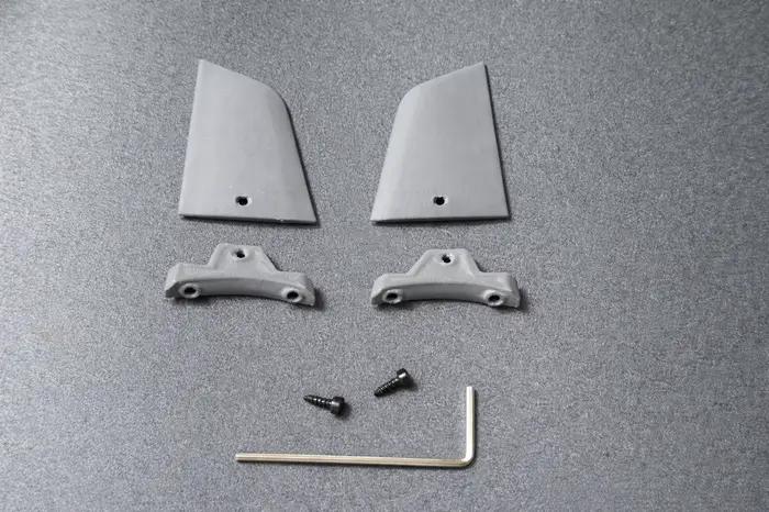 Aileron stabilisateur vertical DJI FPV, installation sans outil, optimisé pour un contrôle stable en